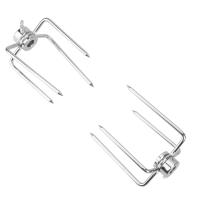 Juego De 2 Palillos Para Barbacoa Rotisserie Herramientas De Cocina Acero Inoxidable Herramienta De Asado Para Pollo En Parrilla - details 13