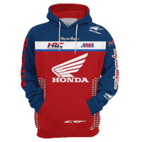 Sudadera De Motocicleta Honda Con Capucha Estampada 3D Equipo De Carreras Largo Manga Casual Sin Marca De Origen En Mainland China - details 2