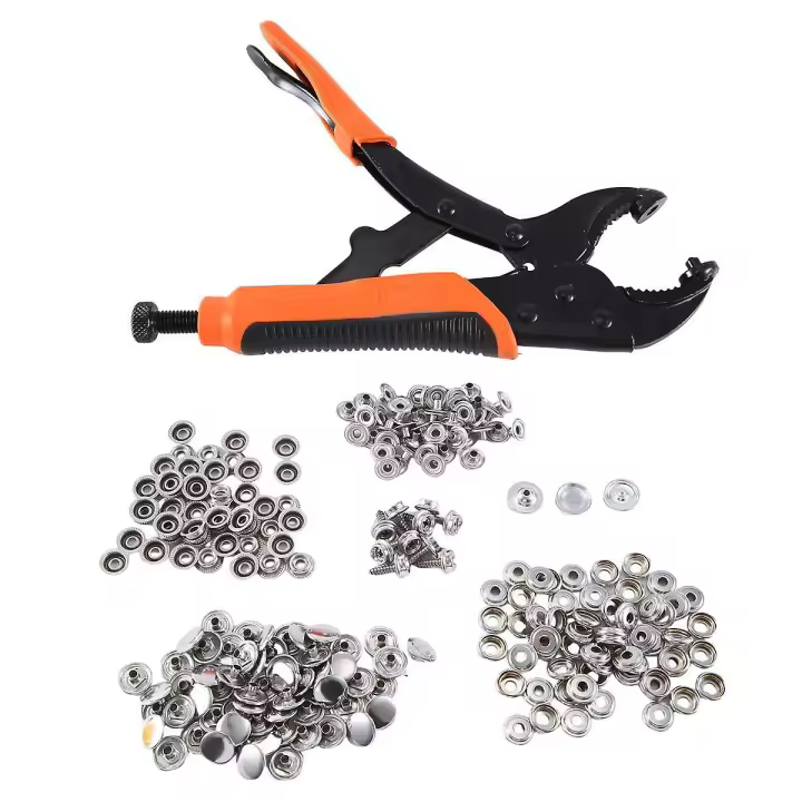 Kit de herramientas de fijación a presión con 60 juegos, para cubierta de Barco - 1