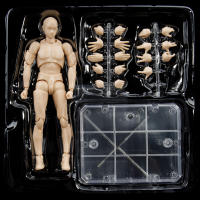 Figura De Acción Coleccionable PVC Gris Body Kun / Body Chan Alta Calidad Con Poses Juguetes Para Adultos Recomendado Para 14+ - details 7