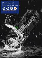 Linterna LED Multifuncional Recargable De Tres Ojos Bestia Fuente De Luz Potente Clip Para La Capa Portátil Para Exteriores Y El Hogar - details 15