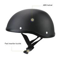 Casco De Motocicleta Universal Retro Medio Cara Para MTB Bicicleta De Carril Seguridad Moda Accesorios De Motocicleta Unisex ABS 453g - details 4