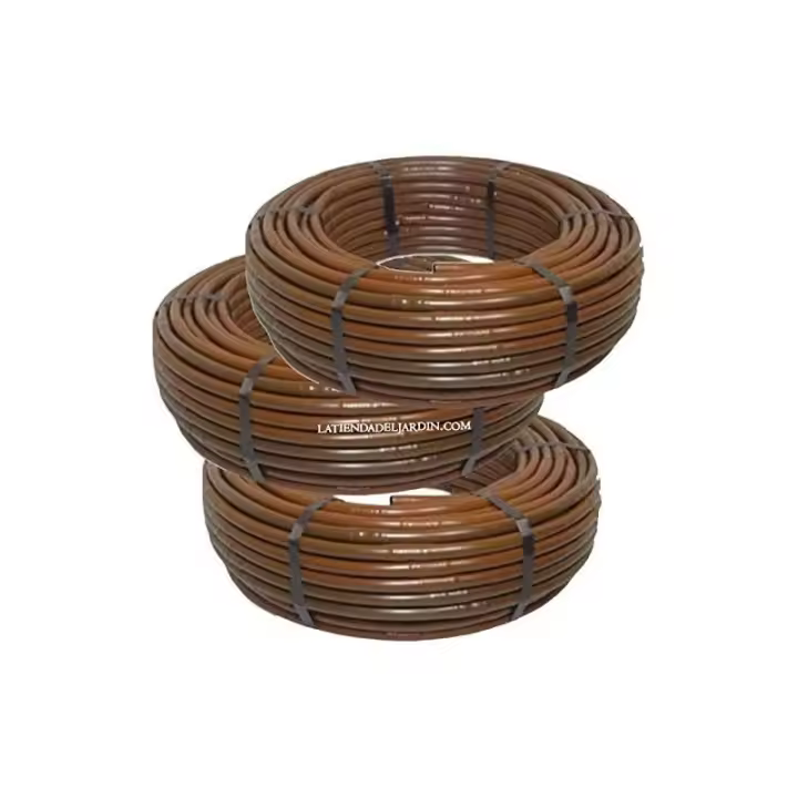 Tubería de Riego por Goteo Suinga 16mm Marrón - Alta Calidad - 1