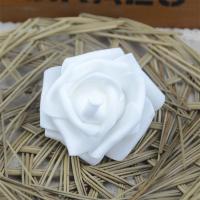50pcs Rosas Artificiales De PE 6cm Para Decoración De Bodas Y Fiestas En Casa Flores Fake Para Manualidades Y Garlands Colores Variados - details 7