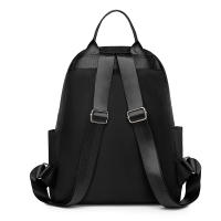 Mochila De Mujer Nueva Con Lattice De Diamantes Gran Capacidad Para Viajes Moda Casual De Tela De Goma Oxford Mochila Suave Para Todos - details 5