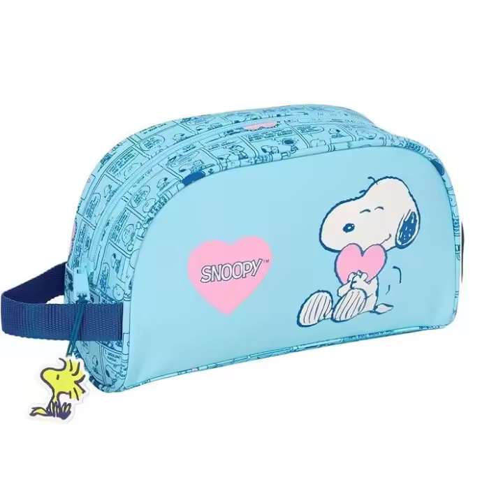 Neceser Grande Adaptable a Carro Snoopy Love 26x16x9 cm - 1