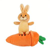 Muñeco De Peluche Conejo De Pascua 28cm Juguete Suave Relleno De Algodón PP Muñeco De Carroza Regalo De Día De La Madre Y Navidad - details 3