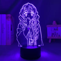 Lámpara De Noche Anime Demon Slayer Mitsuri Kanroji Figura 3D Iluminación Para Decoración De Dormitorio Regalo De Cumpleaños - details 18