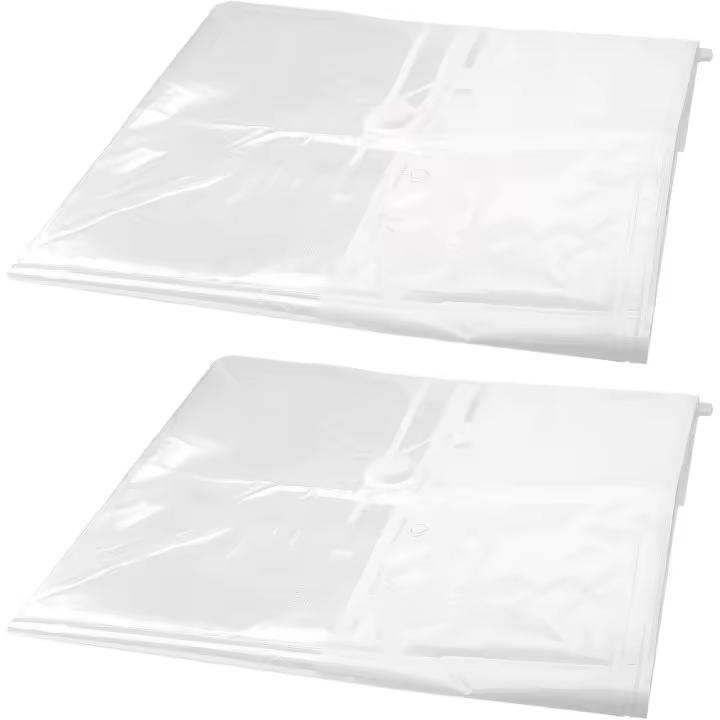 2 Bolsas de Vacío para Colchones, 220 x 100 cm, Grandes Bolsas de Almacenamiento al Vacío, Impermeables para Ropa - 1