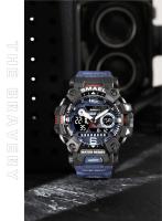 Reloj Militar SMAEL 8072 De Estilo Aleación Dual Pantalla Resistente Al Agua Deportivo Táctico Para Hombres Con Luz Nocturna Y Display Analógico-digital - details 12