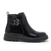 Botas militares niña PEP CORN 2635 BOTIN MOTORISTA DOS HEBILLAS NEGRO 33444 24I - details 2