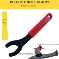 Llave De Bicicleta En Forma De Ocho Herramienta De Instalación Y Remoción Para Eje De Vuelco Y Anillo De Bloqueo De Flywheel De Bicicleta De Montaña Y De Carril Fijo - details 4