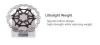 ZTTO Disco De Freno MTB 180mm 160mm Rotor Flotante Acero Inoxidable 6-Tornillos Rotor De Bicicleta De Montaña Carretera CX DH Frenos Hidráulicos - details 4