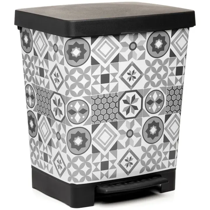Tatay Cubo Basura Con Pedal Cubki 23l - 1