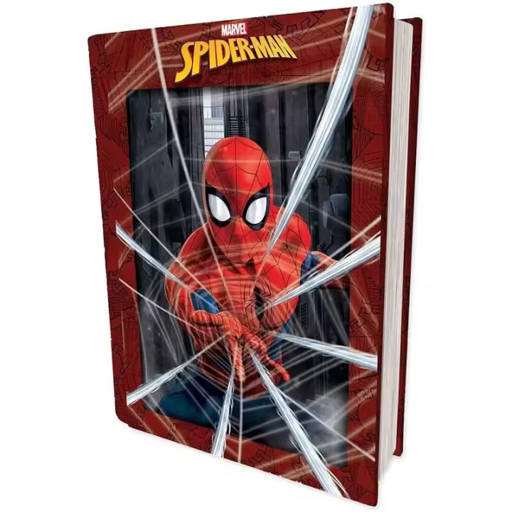 Puzzle libro lenticular prime 3d marvel spiderman 300 piezas - 1