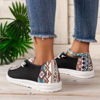 Zapatos Planos De Mujer Otoño Talla Grande Hasta 43 Punta Redonda Cómodos Y Moda Color Coordinado Suela Gruesa Casual - details 3