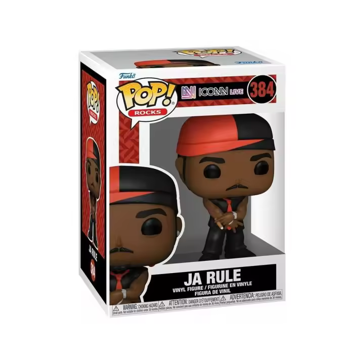 Funko Pop Rocks Iconn Live Ja Rule Funko 75304 Juguetes FUNKO - 1