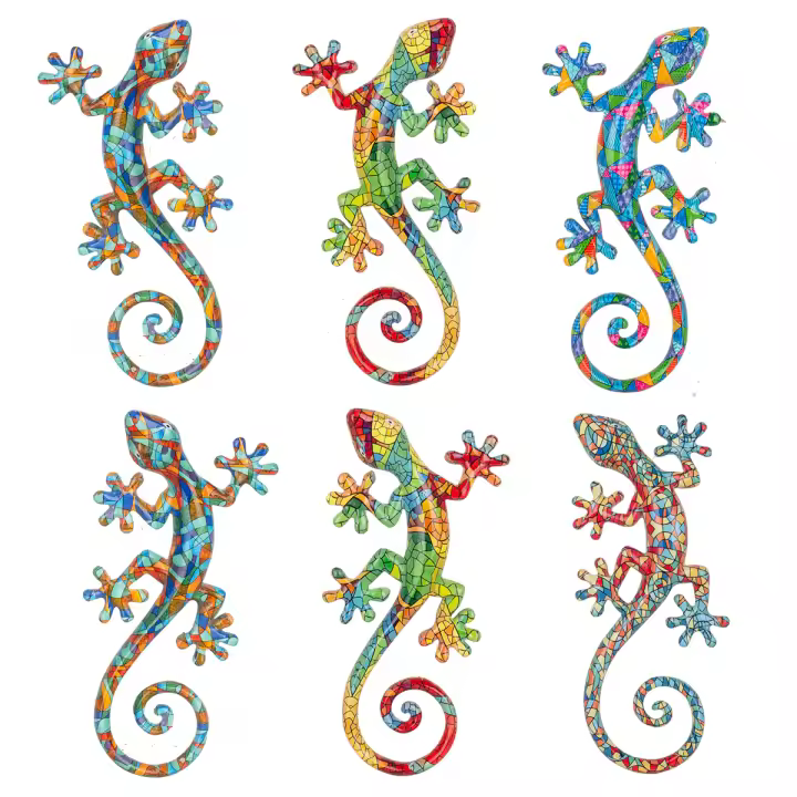 Signes Grimalt Lagarto 6U | Figura de Lagarto Marrón Varios 20X3X9cm - 1