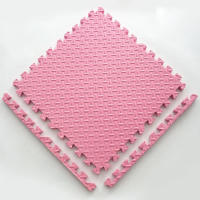 Alfombra De Gimnasio Deportiva Antideslizante EVA 30x30cm Espesor Aumentado Para Yoga Y Ejercicio En Casa Tapete De Suelo Grano De Hoja Protección - details 5