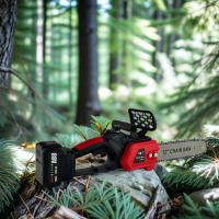 Motosierra eléctrica Linea Hd a Baterías de 88V, Espada 12" (30cm) , 3500W, 2 baterías + 2 cadenas - details 0