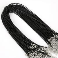 10 Pcs De Cadena De Cuero Falso Para Pulseras Collares Con Cierre De Tobogán Hecho En China Material De Poliéster Para Creación De Joyería DIY - details 1