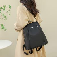 Mochila Multifuncional Antirrobo Para Mujer Casual Nylon Sólida Con Correa Desmontable Bolso Escolar De Moda Para Viajes - details 7