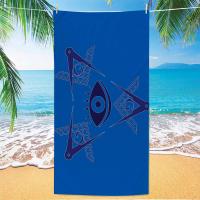 Toalla De Playa Microfibra Masonic Icons 1PC Toalla De Baño Súper Absorbente Secado Rápido Para Niños Y Adultos Unisex Toalla De Camping Piscina - details 15