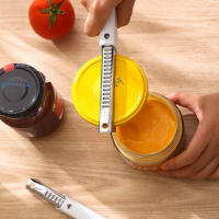 Abrepuertas Multifuncional Ajustable Acero Inoxidable Portátil Herramienta De Eliminación De Tapas De Botellas De Cerveza Accesorios De Cocina - details 0