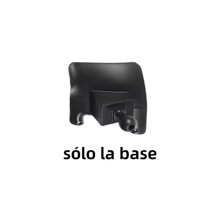 Soporte Fijo Para Teléfono Móvil En Coche ABS Negro Compatible Con Volkswagen VW Sharan Seat Alhambra 2012-2019 - 1