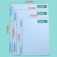 Cromos De Encuadernación Para Scrapbook Álbum De Fotos Tarjetas De Aprendizaje Estaciones A4 A5 A6 Espalda De Cristal - details 17