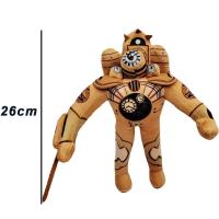 Muñeco De Peluche Skibidi Toilet Clockman Titan TV Man Speakerman Juguete De Horror Para Niños Regalos De Cumpleaños Y Navidad Material De Algodón PP Relleno - details 99