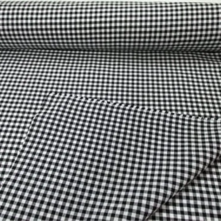 Tela por Metros,Tejido Vichy, Cuadro pequeño 5x5 mm. Ideal para Manualidades - GADETEX - 1