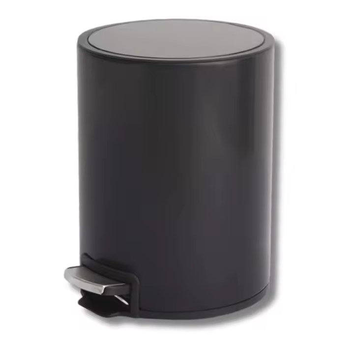 Cubo con pedal Papelera con Tapa para baño, WC, salón y dormitorio - 1