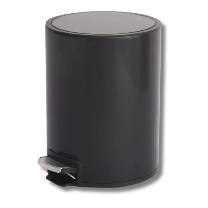 Cubo con pedal papelera con tapa para baño, WC, salón y dormitorio - 1