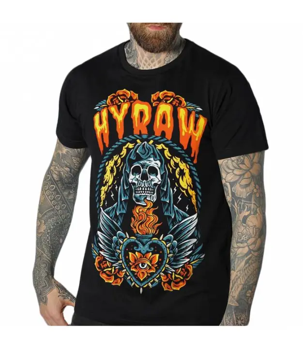 Camiseta Manga Corta Sacred Heart Hombre  HYRAW  F24-M09 - 1