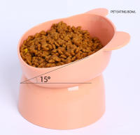 Tazón De Alimentos Para Mascotas Con Base Inclinada Y Cuello Protector Anti-Asfixia Para Perros Y Gatos Birdbits Anti-Derrame Suministros De Alimentación Para Animales - details 2