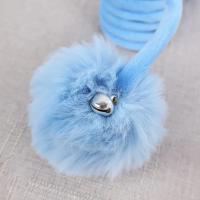 Juguete Interactivo Para Gatos Palos De Tejido Con Bola De Peluche Y Cabello De Conejo Para Entrenamiento Y Diversiones - details 5