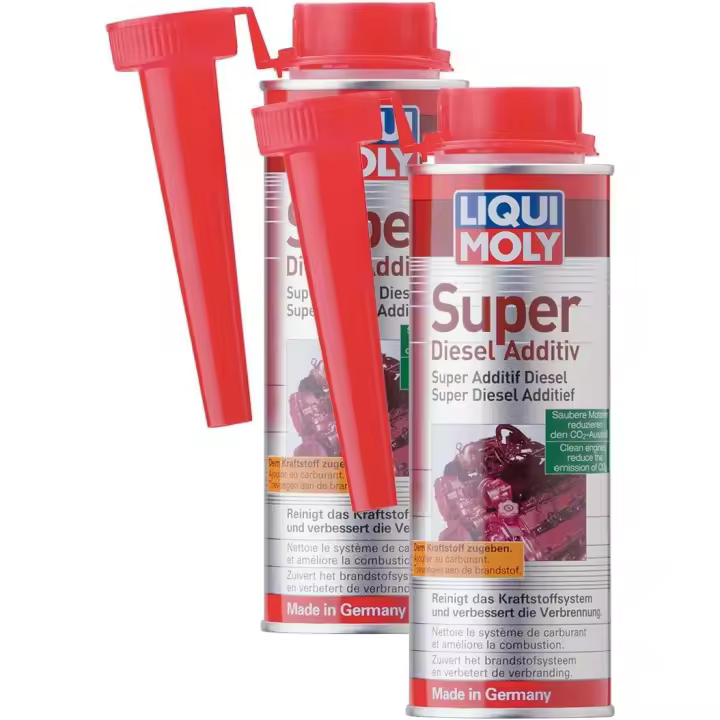 2 x Liqui Moly 2504 Limpiador de inyectores Diesel 250ml Aditivo super diésel - 1