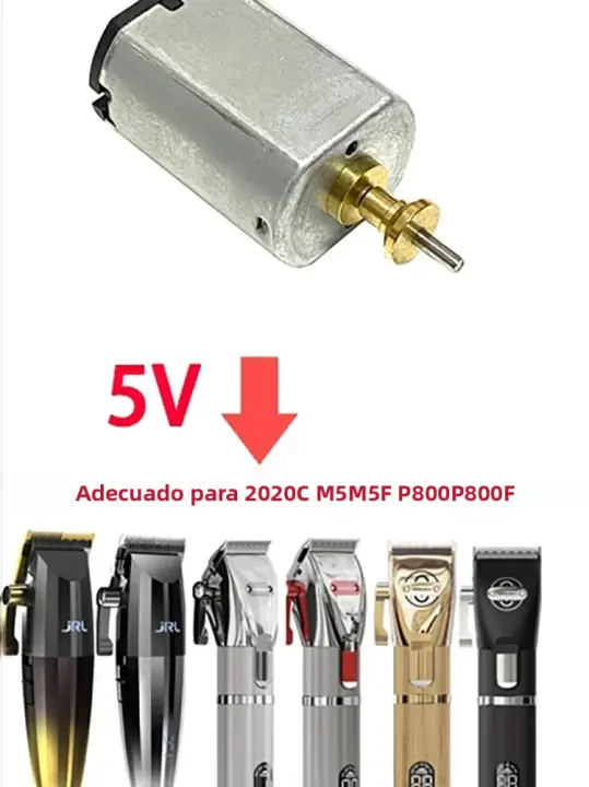 Motor Eléctrico De 7200RPM Para Cortaorugas JRL 20C20T Accesorios De Carga Base Y Adaptador De Energía Compatible Con M5/M6 P700/P800 - 1