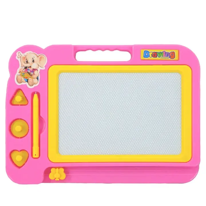 Tablero De Dibujo Magnético Para Niños Juguete Erasable De Escritura Tablero De Aprendizaje Educativo Temprano Juego De Rompecabezas - 1