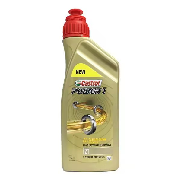 Aceite Castrol Power 1 Racing 2T 1L - Potencia y Rendimiento - 1