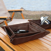 Mesa De Almacenamiento Portátil Para Camping Organizador Multifuncional De Cosméticos Y Small Sundries En Tela De Oxford 600D Plegable Para Exteriores - details 3