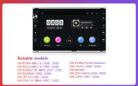 Radio De Coche Con Wireless Carplay Y Android 13 Para VW Passat B5 MK4 MK5 Golf 4 Polo Bora Jetta T5 Navegación GPS WIFI RDS Estéreo Doble Din 7 Pulgadas RAM 2G ROM 32G Soporte Para Control Del Volante - details 7