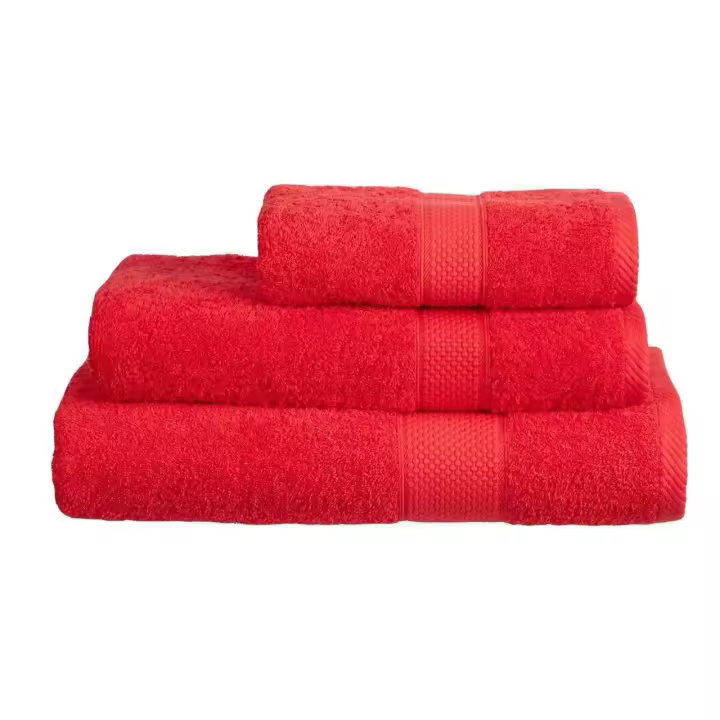 HIPERMANTA. Toalla 100% ALGODON RIZO 500grs. Tamaño: LAVABO (50X90 cm). Tacto suave y agradable. Muy absorbente. - 1