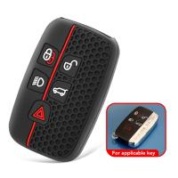 Funda De Llave De Coche En Silicona Para Land Rover Range Rover Sport Evoque Freelander Velar Discovery 4 Jaguar XE XJ XF Guitar - details 4