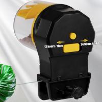 Alimentador De Pecera Automático Inteligente Con Capacidad Grande Para Acuarios De Peces Dorados Y Acuarios LCD De Plástico - details 11