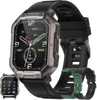 Reloj Inteligente Hombre, HD Smartwatch Hombre con Llamadas Bluetooth, Smartwatch con 100+ Deportes Modos y Oxígeno en Sangre/Podómetro/Presión Arterial para Android iOS - details 0