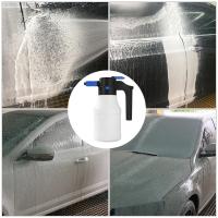 Pistola De Agua Con Espuma Eléctrica Recargable USB Para Lavar Coche Y Jardín Alta Presión Generador De Espuma Para Detallado Y Limpieza - details 5