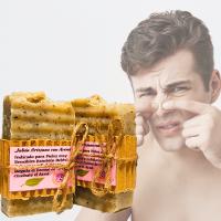 Jabón Artesano Natural de Avena. PumarShop Cinnia Natura. Indicado para Pieles Sensibles. Con Dermatitis e Irritadas. Acné. Hidratante. Apto Veganos - details 3