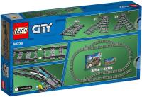 Lego City Cambios de Agujas  Set Compatible con Vías de Tren y Trenes  Lego  60238 - details 1